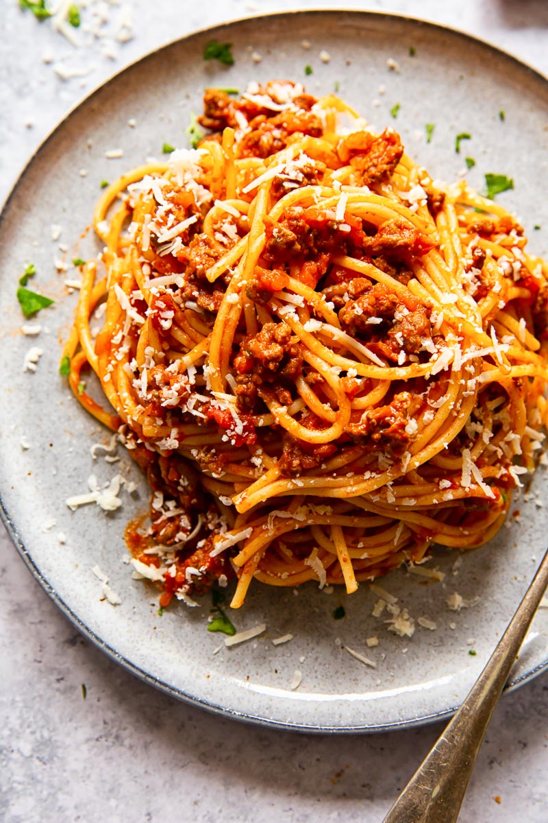 Classic Spaghetti Bolognese