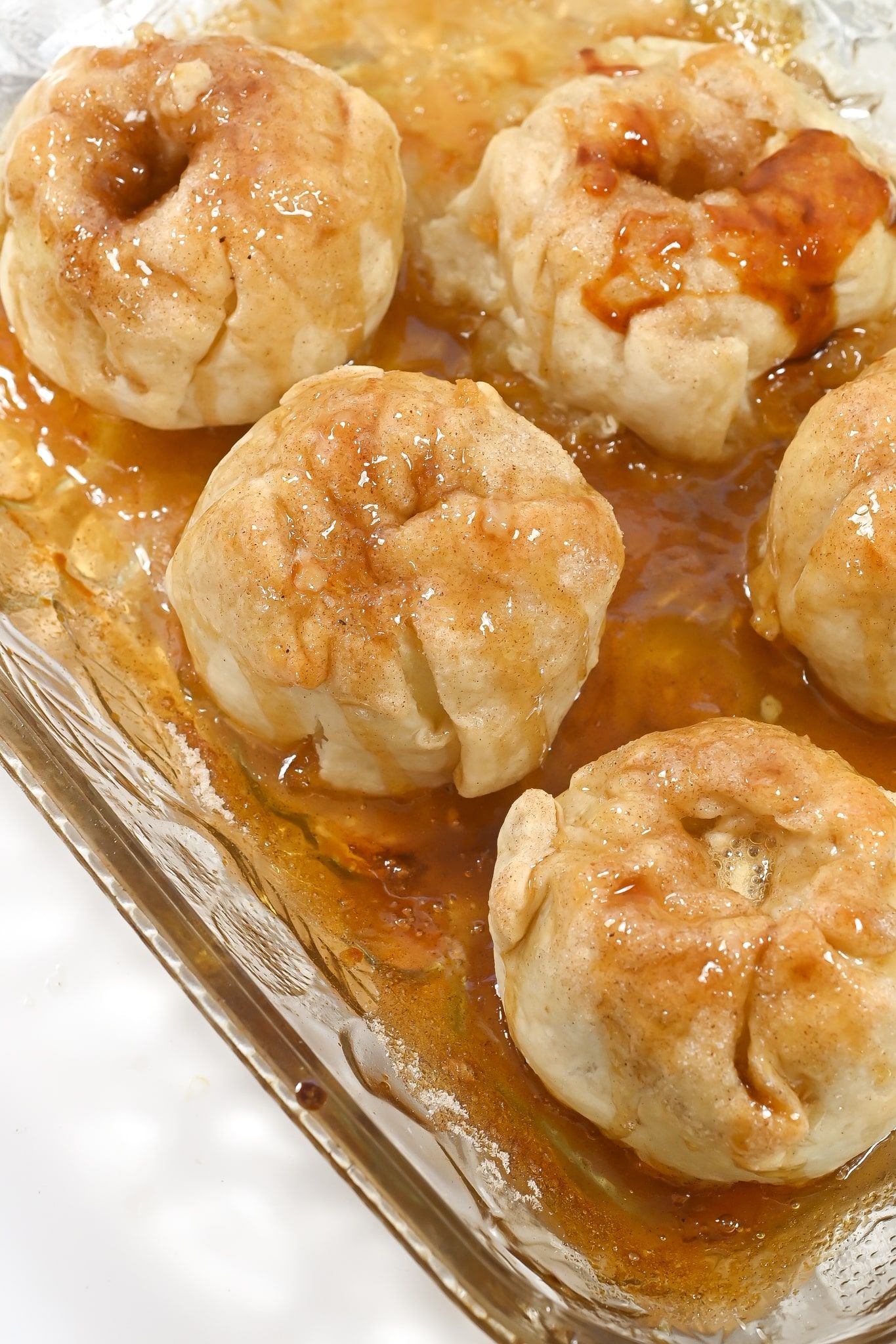 Butterscotch Apple Dumpling