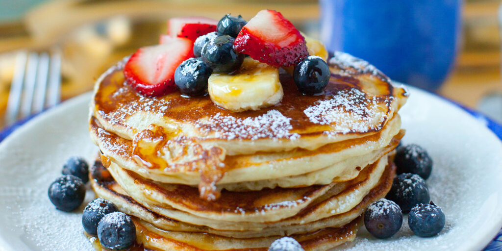 Oat Flour Pancakes