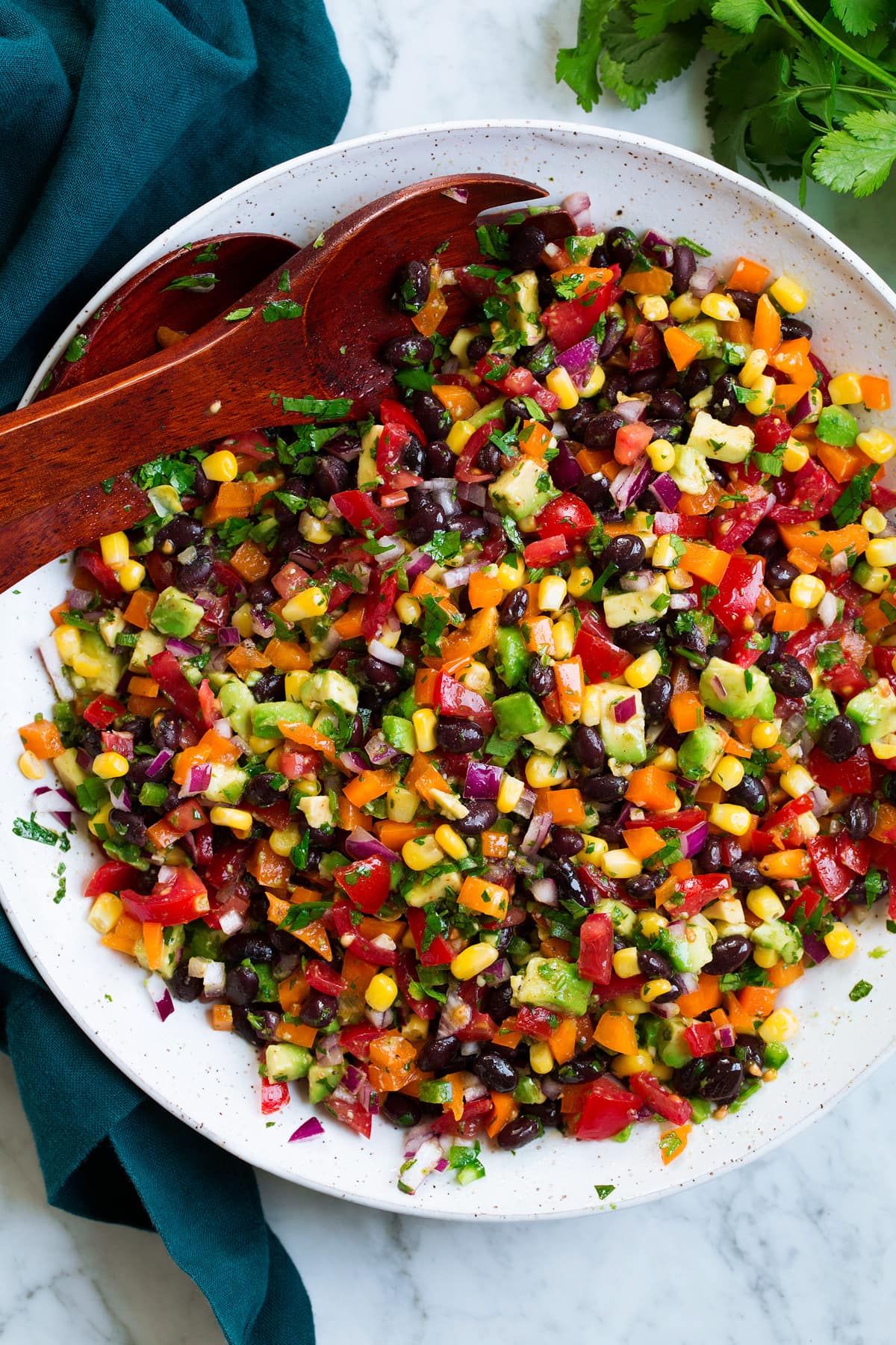Black Bean, Corn, and Tomato Salad